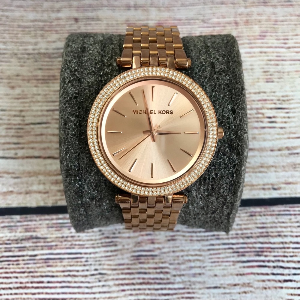 Womens Michael Kors Rose Gold Watch